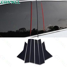 Para Dodge Journey 2011-2020 Porta de Janela Preta Brilhante BC Pilar Poste Tampa Guarnição, usado comprar usado  Enviando para Brazil