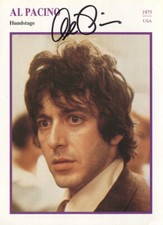 AL PACINO - Autogramm orig. - Schauspiel-Legende, Der Pate, Scarface - OSCAR comprar usado  Enviando para Brazil