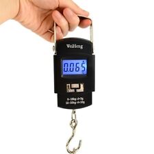 Bagagem digital LCD suspensa portátil 50kg 10g gancho eletrônico balança de bolso comprar usado  Enviando para Brazil