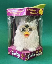 Glitter champanhe original Furby com olhos castanhos mais caixa comprar usado  Enviando para Brazil
