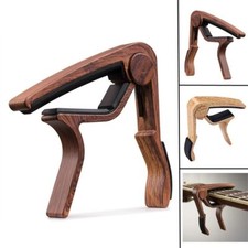 Braçadeira de ajuste de tom de guitarra capo grão de madeira para clássico acústico comprar usado  Enviando para Brazil