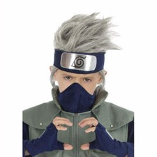 Perruque enfant kakashi d'occasion  Soissons