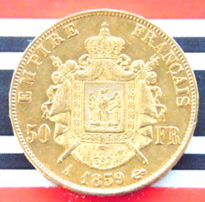 Franken 1859 napoleon gebraucht kaufen  Deutschland