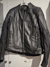 Motorbike jacket leather for sale  LLANYMYNECH