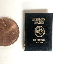 CASA DE BONECAS BARBARA RAHEB MINIATURA LEGÍVEL LIVRO DE SHERLOCK HOMES comprar usado  Enviando para Brazil