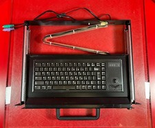 Gaveta de teclado RKD-120 montagem em rack (1U) com teclado Cherry e trackball, EUA-BLK comprar usado  Enviando para Brazil