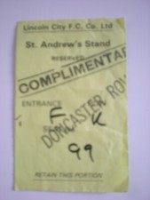 Football ticket lincoln for sale Football ticket lincoln for sale  NUNEATON