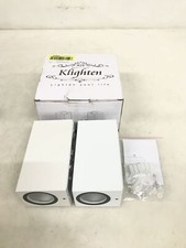 Klighten 2 sztukateria biała lampa ścienna zewnętrzna wewnętrzna, wodoodporna IP65 nowoczesna  na sprzedaż  PL