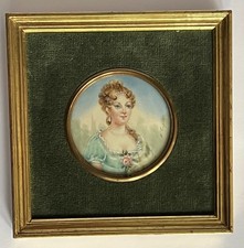Portrait miniature imperatrice d'occasion Portrait miniature imperatrice d'occasion  Royan