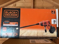black decker pressure washer for sale  GLASGOW