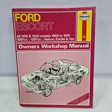 Ford escort haynes for sale  STAFFORD