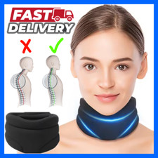 Suporte de postura no pescoço colar cervical ajustável colar de espuma macia para alívio da dor comprar usado  Enviando para Brazil