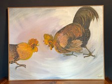 Grand tableau huile d'occasion  Bourges