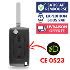 ➜Coque de Clé Auto pour Télécommande Plip CITROEN C4 Picasso ➜CE0523 ➜3 Boutons comprar usado  Enviando para Brazil