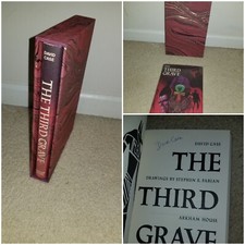SIGNED by David Case The Third Grave Arkham House First Edition Hc Dj Scarce! segunda mano  Embacar hacia Mexico