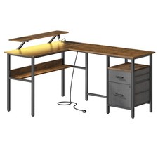 Bureau informatique marron d'occasion  Bordeaux-