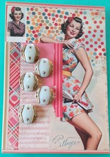 Boutons vintage carte d'occasion  Dozulé