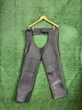 Leather motorcycle chaps for sale  Lincoln