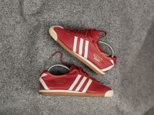 Tênis retrô vintage 2003 Adidas Italia couro vermelho comprar usado  Enviando para Brazil