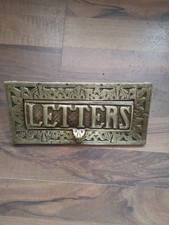 Victorian brass letter for sale  WOLVERHAMPTON