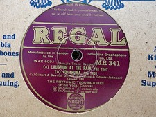RHYTHMIC TROUBADOURS - Laughing At The Rain 78 rpm disc (A++, DOUBLE-TRACKED) comprar usado  Enviando para Brazil