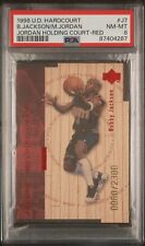 Usado, Bobby Jackson Michael Jordan 98 UD Hardcourt Red #J7 0060/2300 PSA NM-MT 8 comprar usado  Enviando para Brazil