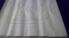 Disegno tecnico barca usato  Treviso