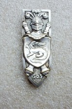 Insigne 503e régiment d'occasion  France