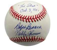 Ralph Branca/Bobby Thomson Dual-Signed/Inscribed ONL Baseball JSA 190024 comprar usado  Enviando para Brazil