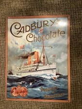 Cadbury chocolate metal for sale  WELSHPOOL
