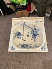 Victorian bluewhite sink for sale  TADWORTH