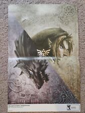 The Legend of Zelda: Twilight Princess 15,5""x11,5"" pôster dupla face lobo comprar usado  Enviando para Brazil