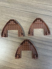 Lote de peças LEGO de 3x tijolos casco arco barco 10 x 12 x 1 aberto 47404 marrom avermelhado comprar usado  Enviando para Brazil