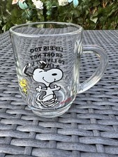 Snoopy peanuts pint for sale  PORTSMOUTH