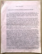 Tapuscrit article roland d'occasion  Paris III