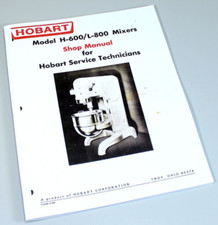 Hobart h600 l800 for sale  Brookfield