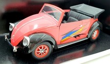 Cabine Coccinelle Solido escala 1/18 fundido 8302 - VW Beetle - Rosa/preto comprar usado  Enviando para Brazil