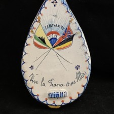 Bouquetiere murale faience d'occasion  Auzat