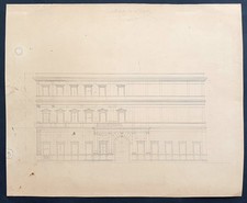 Disegno antico architettura usato  Roma