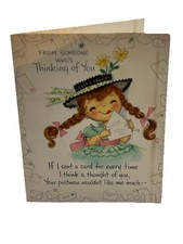 Vintage hallmark thinking for sale  San Diego
