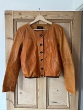 Zara mustard leather for sale  BURNHAM-ON-SEA