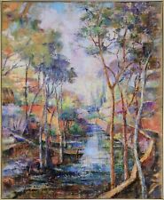 Dipinto olio paesaggio usato  Napoli