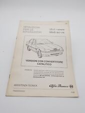 Manuale officina alfa usato  Novara