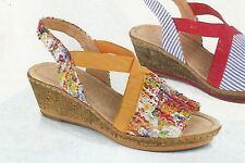 Schuhe sandalen keilsandalette gebraucht kaufen  Ahrensburg