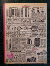 1961 advertising hygrometer d'occasion  Expédié en Belgium