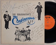 Continentals IN HARMONY private press lp CORDOVOX Hampton Beach NH autographs, usado comprar usado  Enviando para Brazil