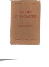 Algebre geometrie 3ème d'occasion  Bray-sur-Somme