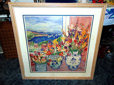 Large autographed framed for sale  Norwood
