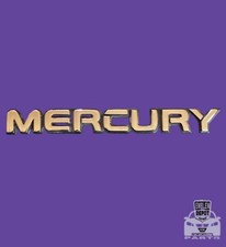 Mercury script emblem for sale  Espanola