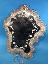 Antiker wandspiegel glasblumen gebraucht kaufen  Heidelberg